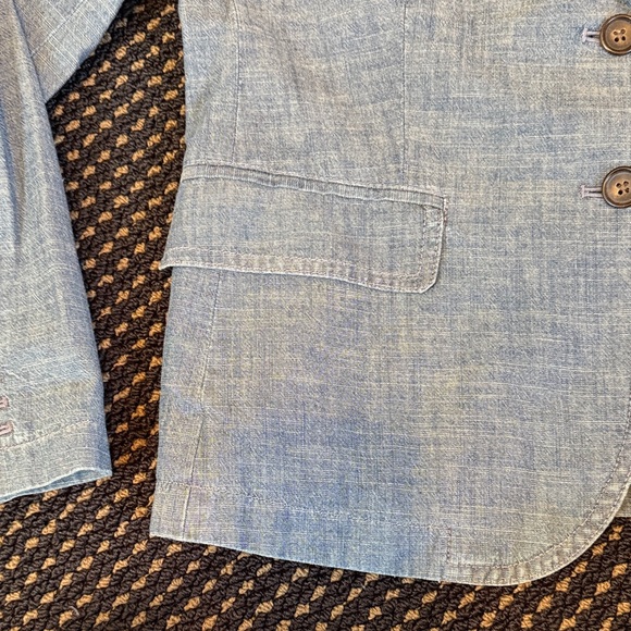 J. Crew Chambray Blazer - Picture 4 of 5
